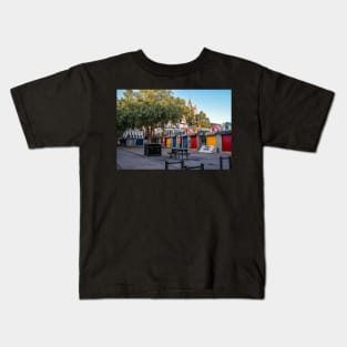 The front of the outdoor market in the city of Norwich Kids T-Shirt